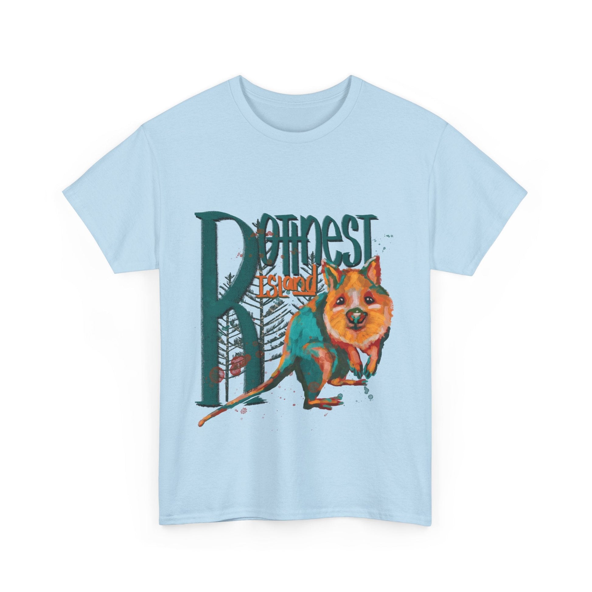 Rottnest Island WA Quokka custom designed Australian souvenir t shirt - Solei Designs