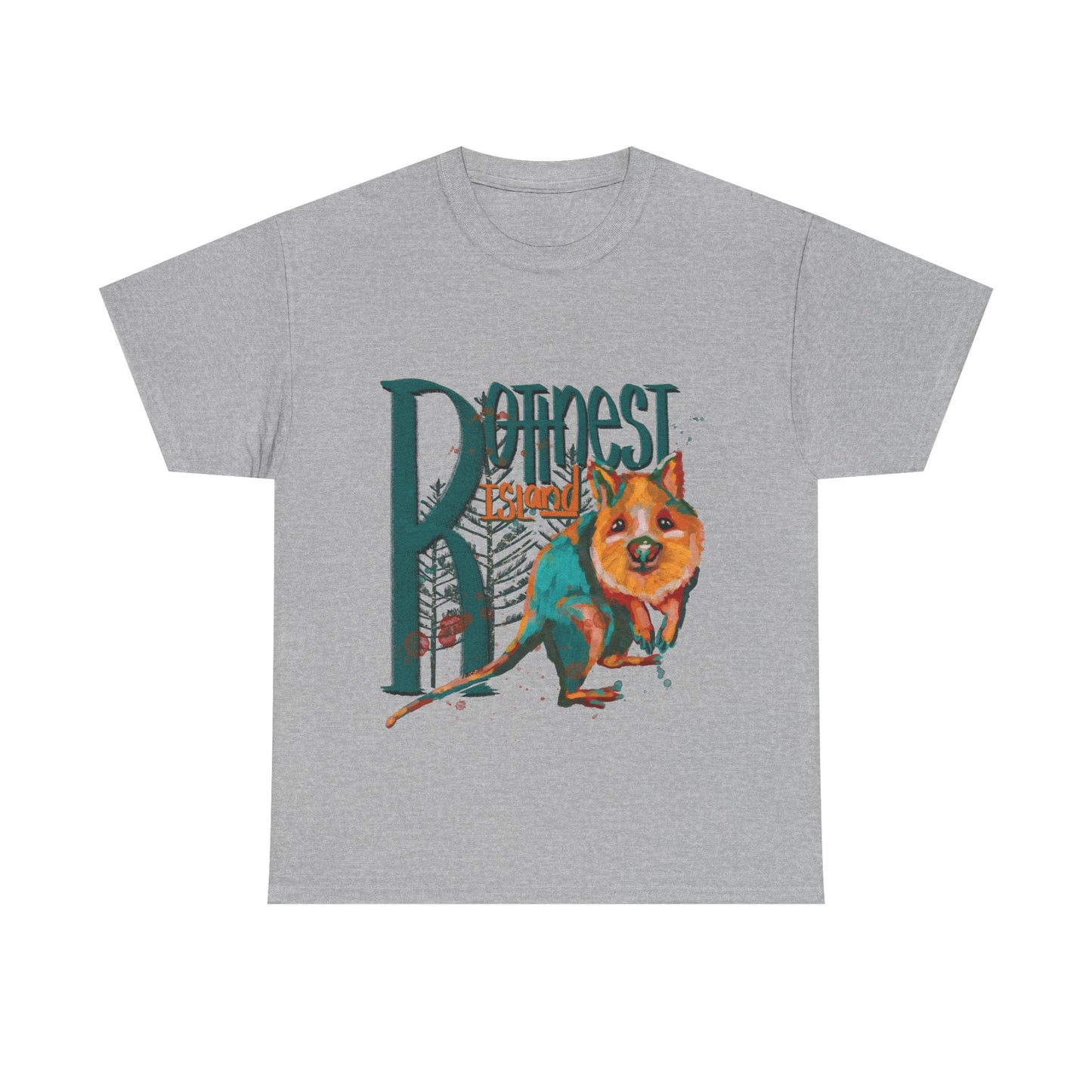 Rottnest Island WA Quokka custom designed Australian souvenir t shirt - Solei Designs