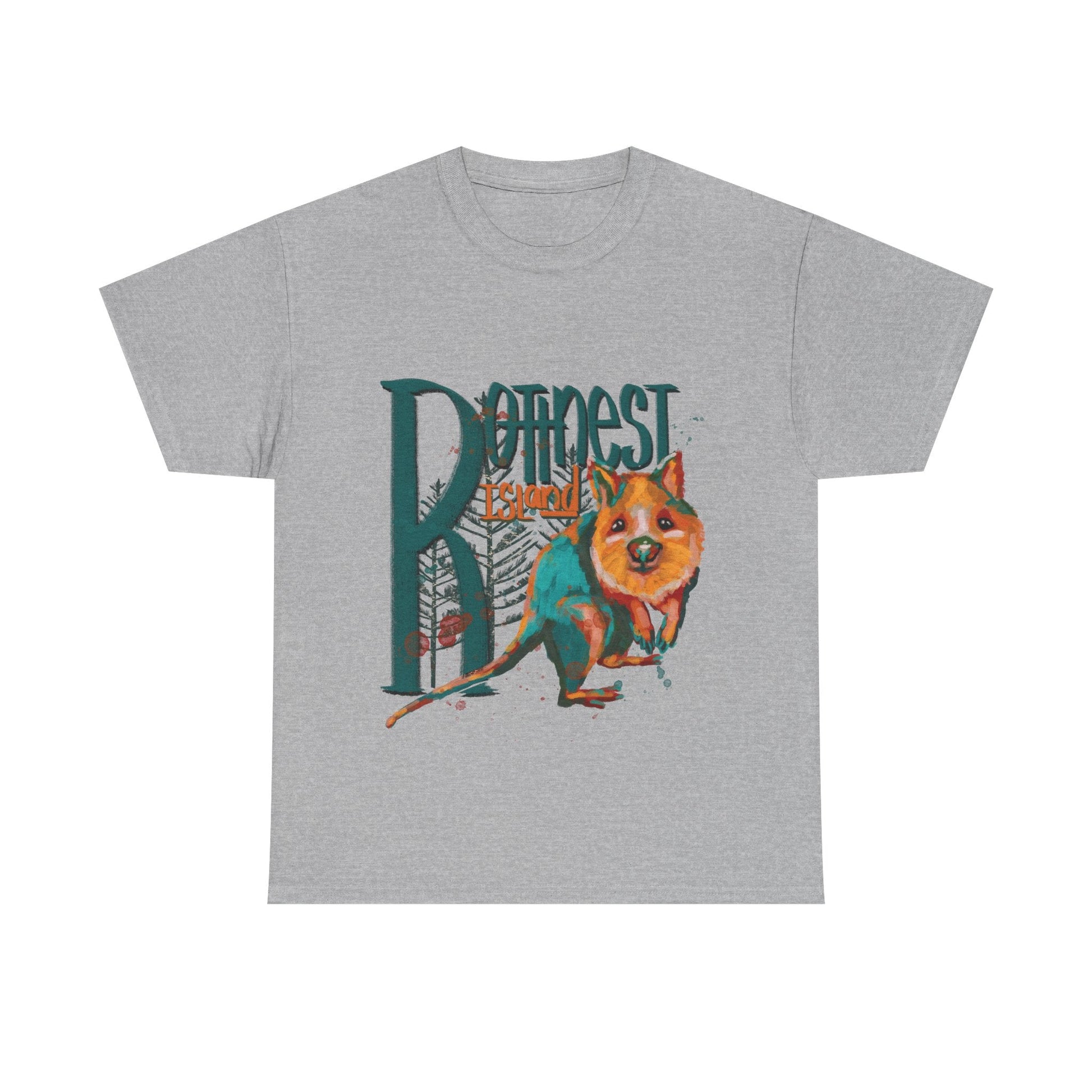 Rottnest Island WA Quokka custom designed Australian souvenir t shirt - Solei Designs