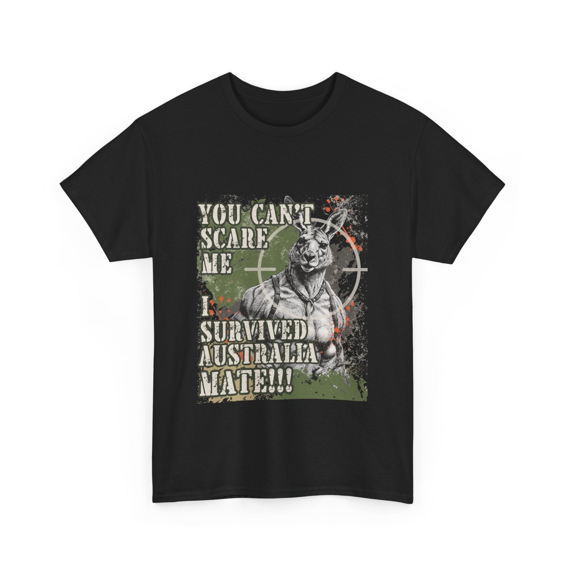 Scary Kangaroo t shirt - Australian souvenir t shirt - Solei Designs