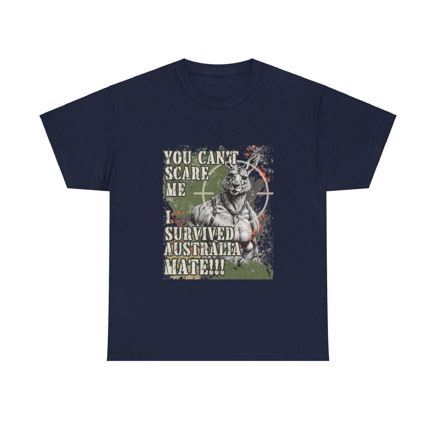 Scary Kangaroo t shirt - Australian souvenir t shirt - Solei Designs