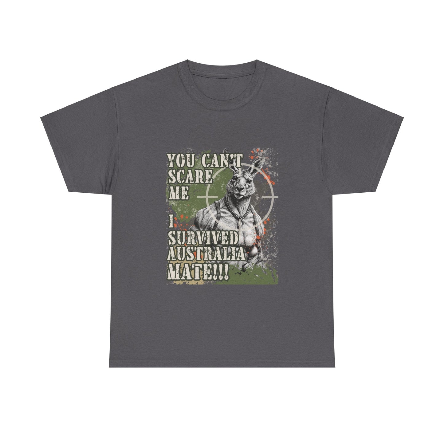 Scary Kangaroo t shirt - Australian souvenir t shirt - Solei Designs