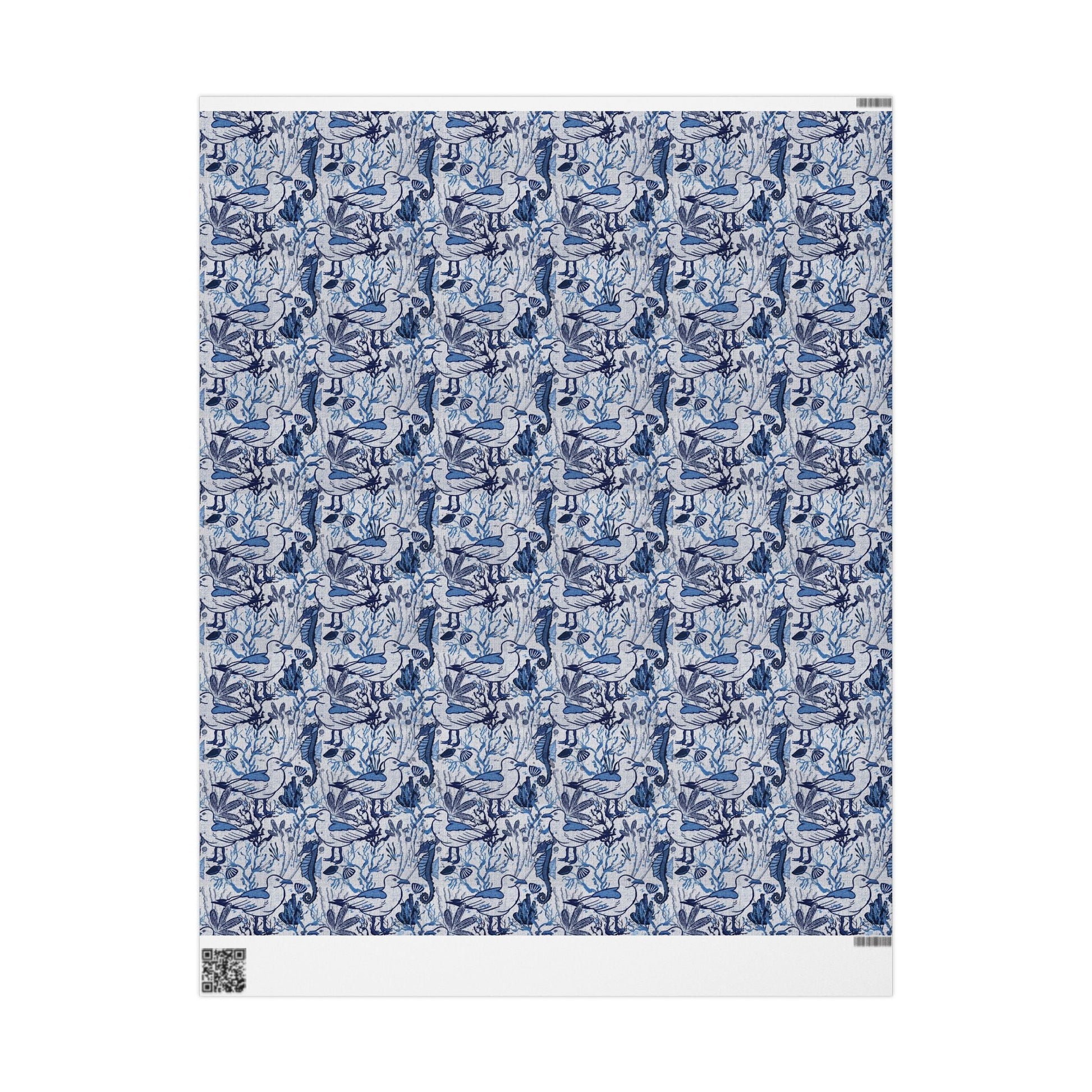 Sea Breeze custom designed Wrapping Paper for Special Occasions - Solei Designs