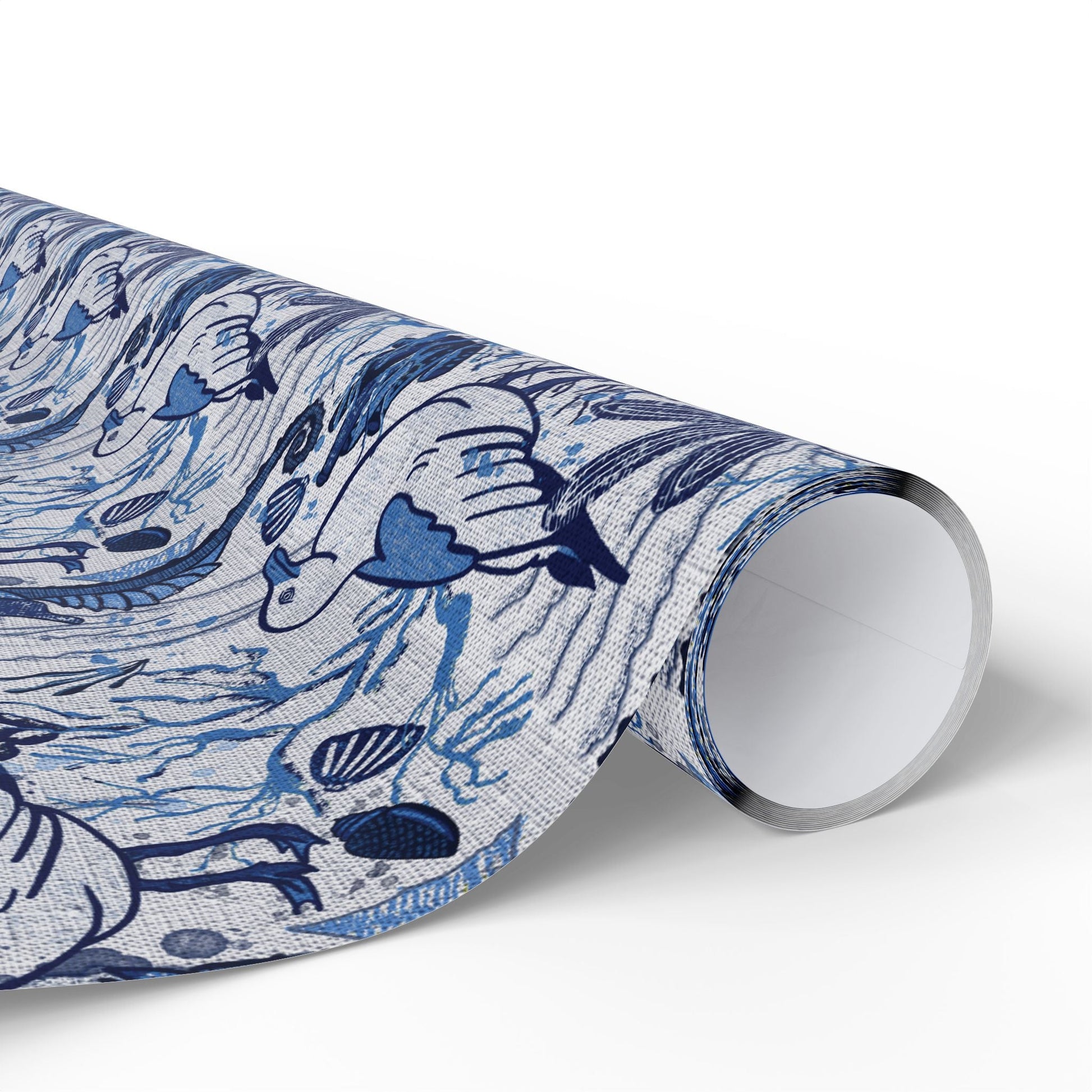 Sea Breeze custom designed Wrapping Paper for Special Occasions - Solei Designs