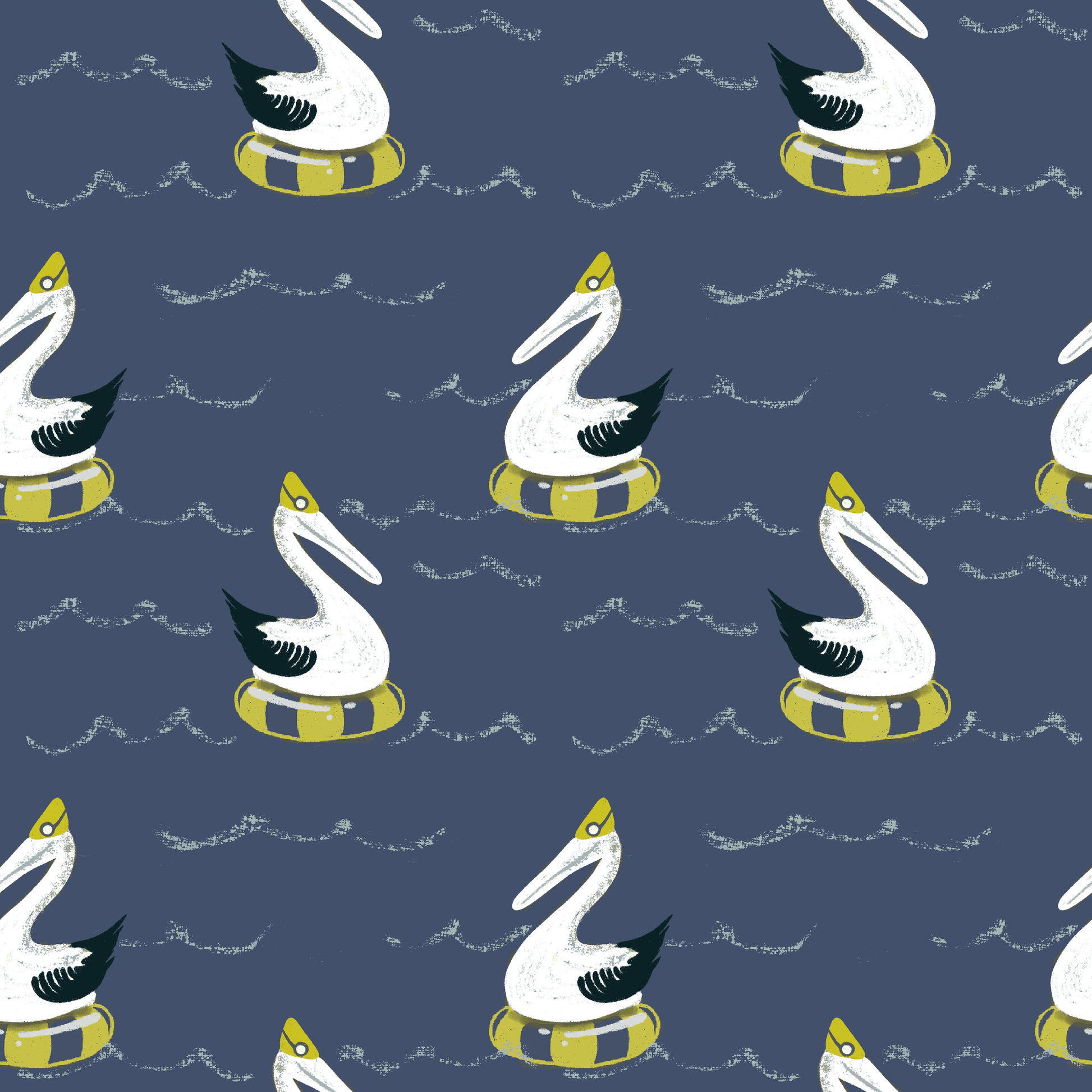 Seaside - Hand Drawn Seamless Pattern Collection - Solei Designs