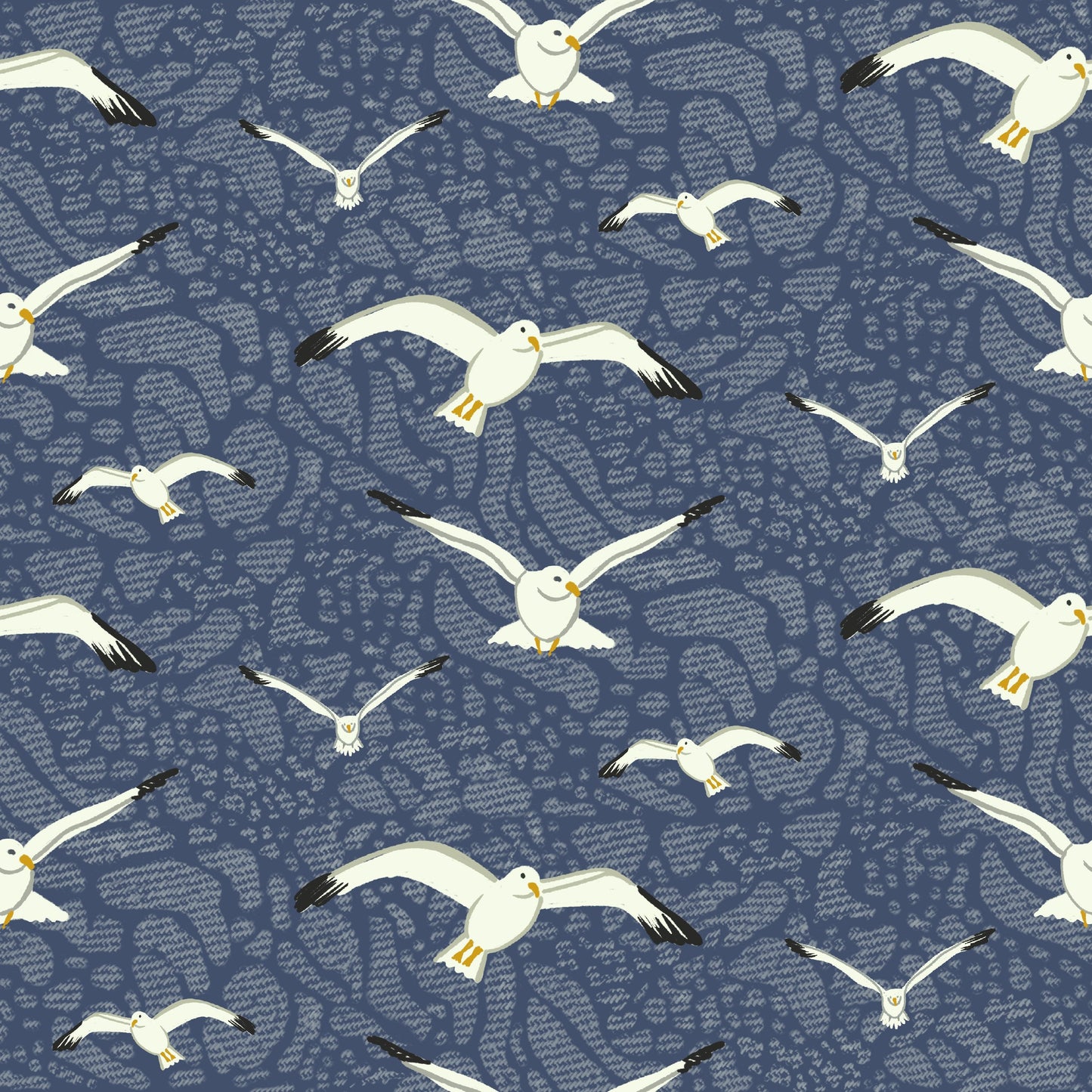 Seaside - Hand Drawn Seamless Pattern Collection - Solei Designs