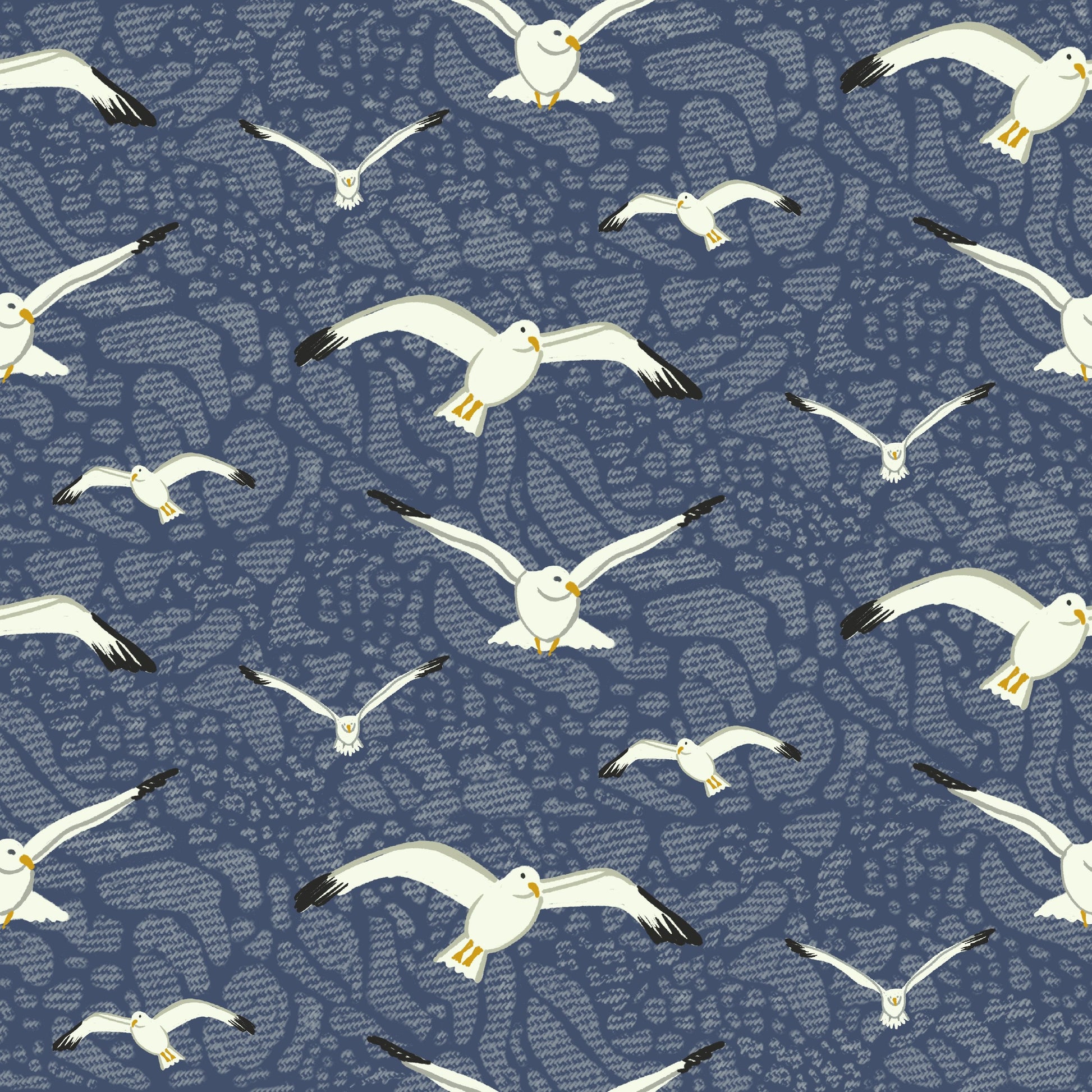 Seaside - Hand Drawn Seamless Pattern Collection - Solei Designs