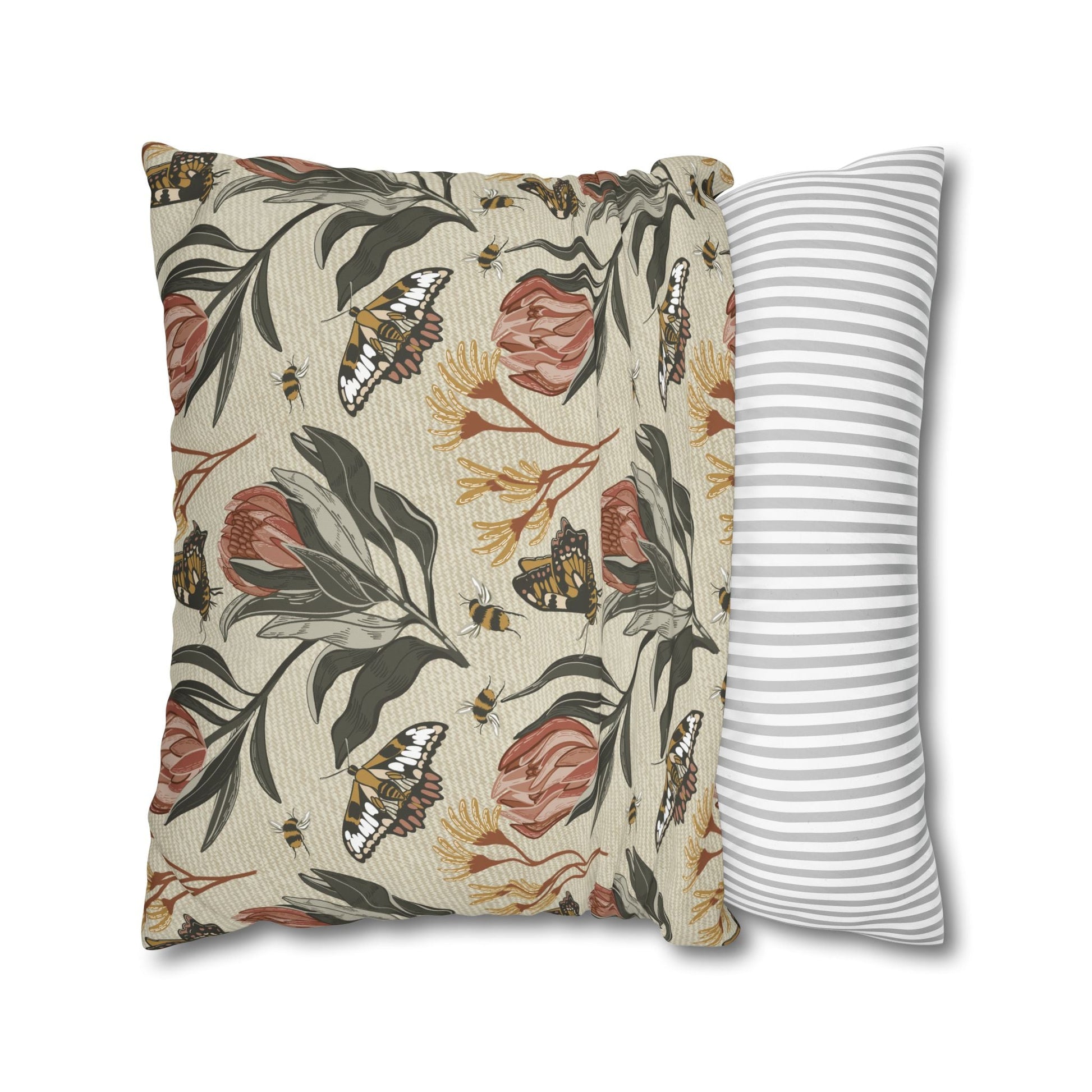 Soul of Spring Design Collection - Cushion with hand drawn artwork - Solei Designs