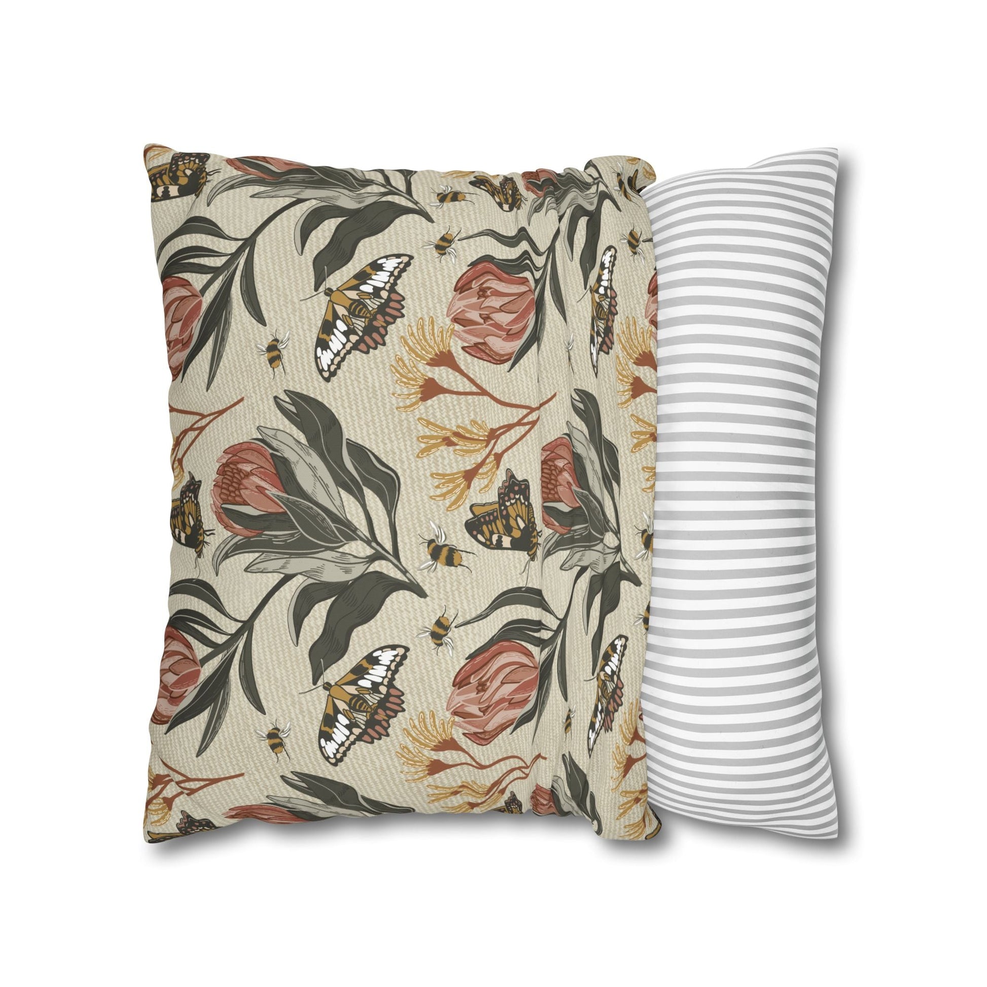 Soul of Spring Design Collection - Cushion with hand drawn artwork - Solei Designs