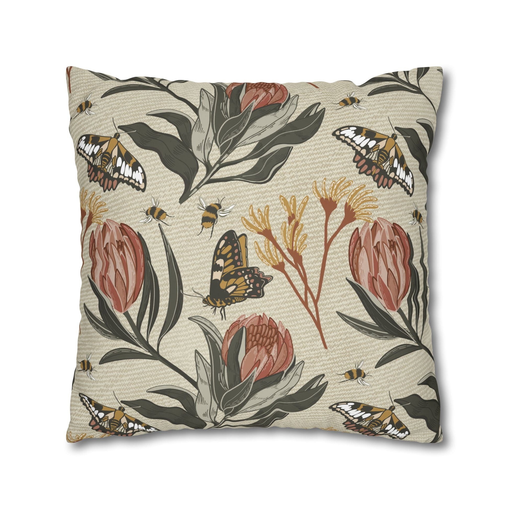 Soul of Spring Design Collection - Cushion with hand drawn artwork - Solei Designs