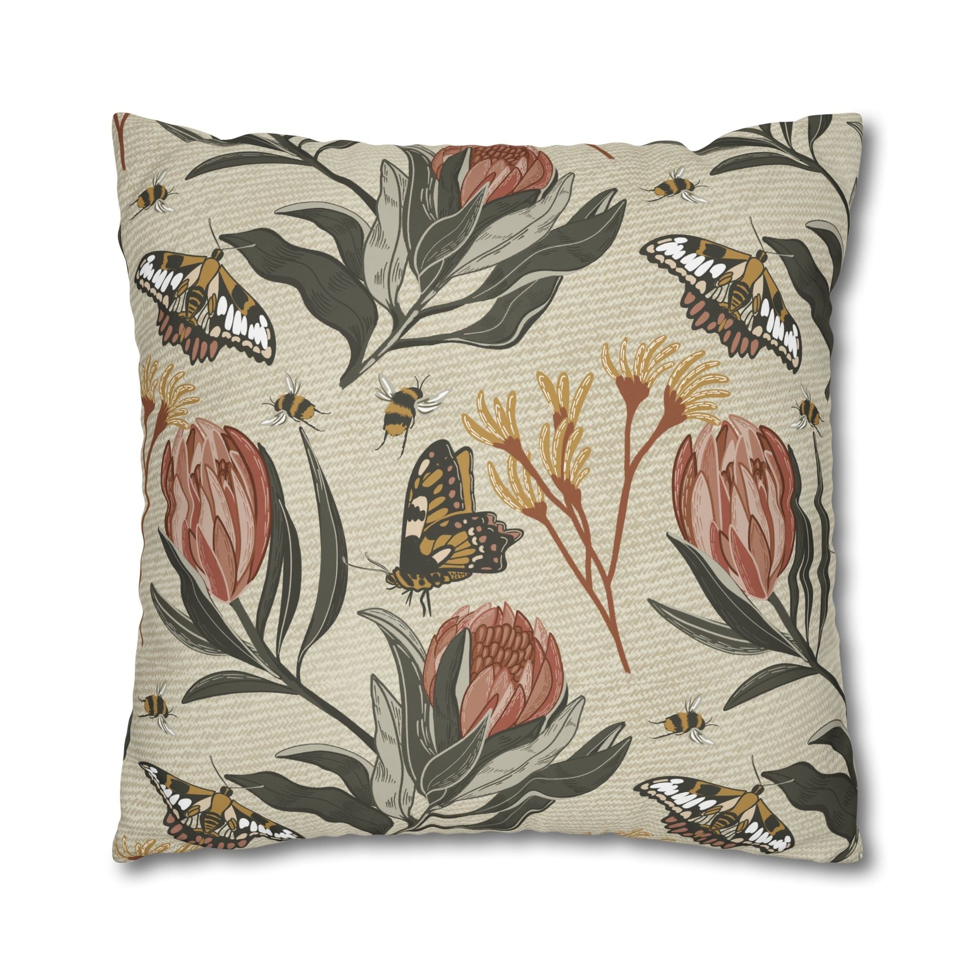 Soul of Spring Design Collection - Cushion with hand drawn artwork - Solei Designs