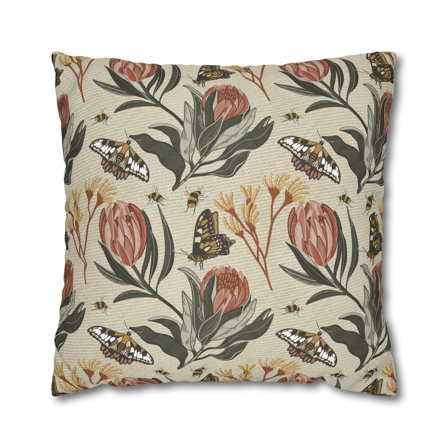 Soul of Spring Design Collection - Cushion with hand drawn artwork - Solei Designs