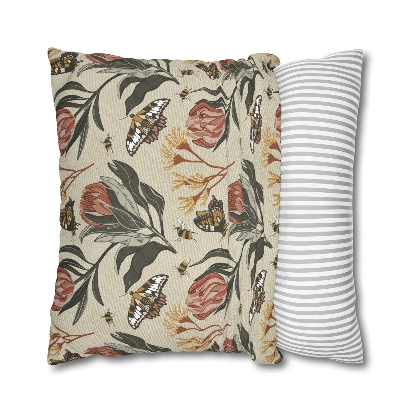 Soul of Spring Design Collection - Cushion with hand drawn artwork - Solei Designs