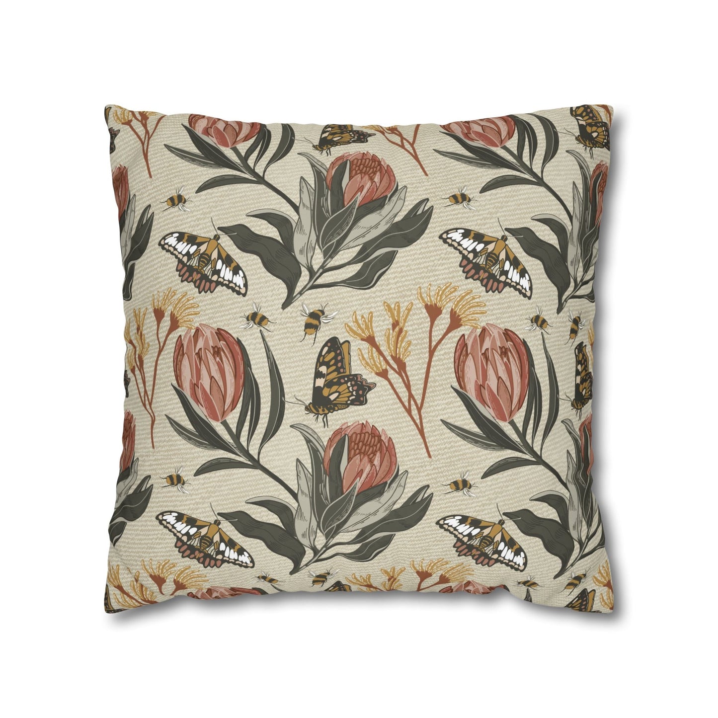 Soul of Spring Design Collection - Cushion with hand drawn artwork - Solei Designs