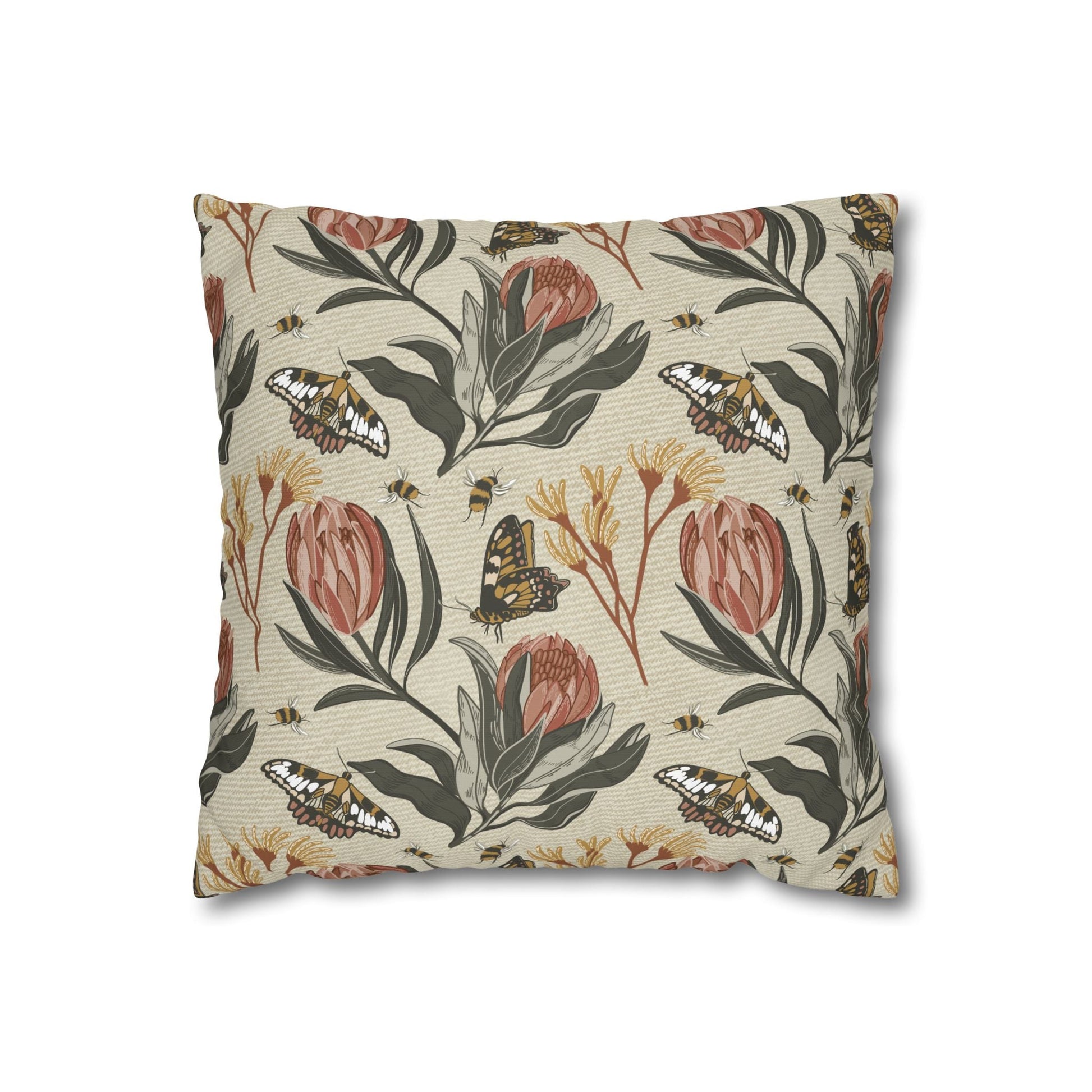 Soul of Spring Design Collection - Cushion with hand drawn artwork - Solei Designs