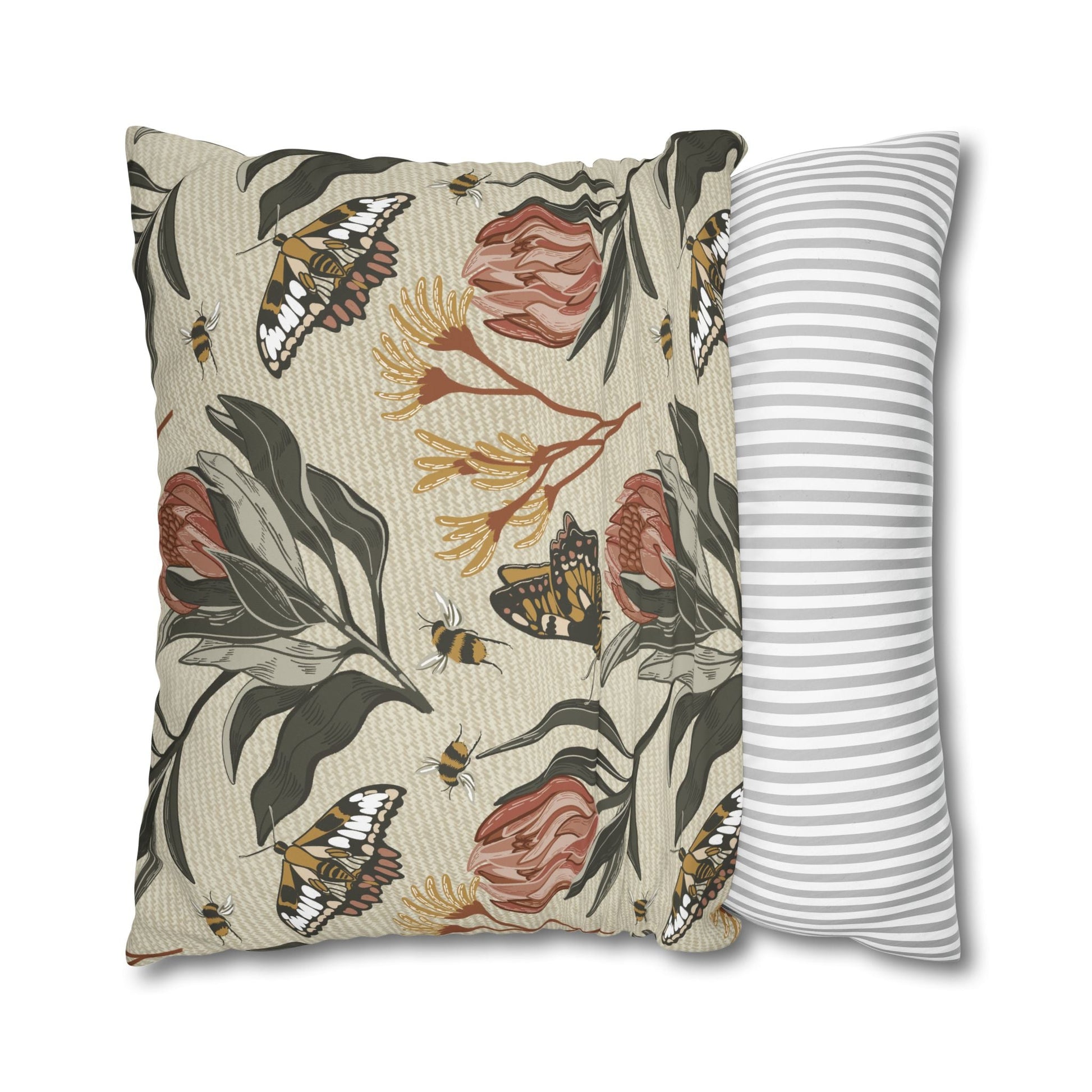 Soul of Spring Design Collection - Cushion with hand drawn artwork - Solei Designs