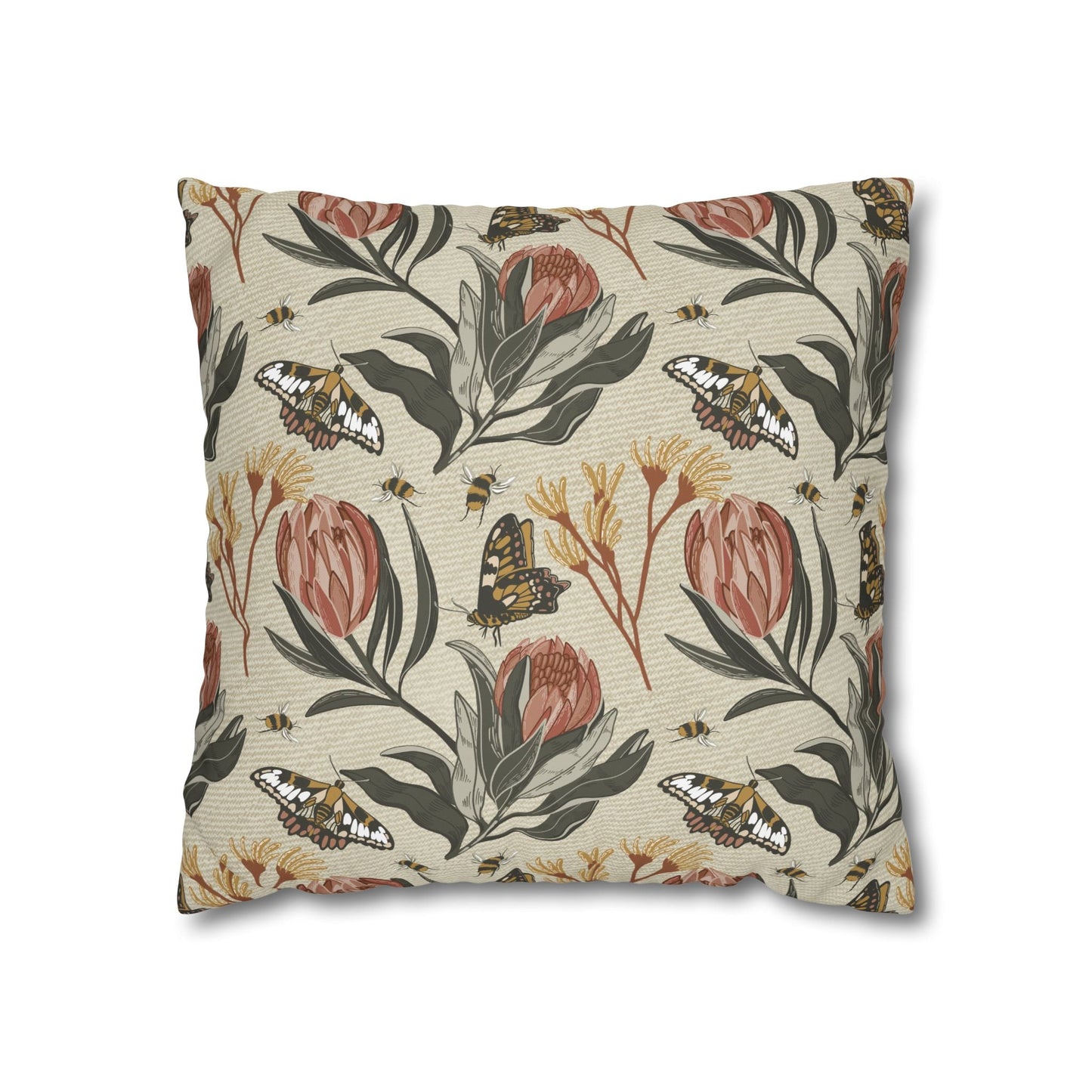 Soul of Spring Design Collection - Cushion with hand drawn artwork - Solei Designs