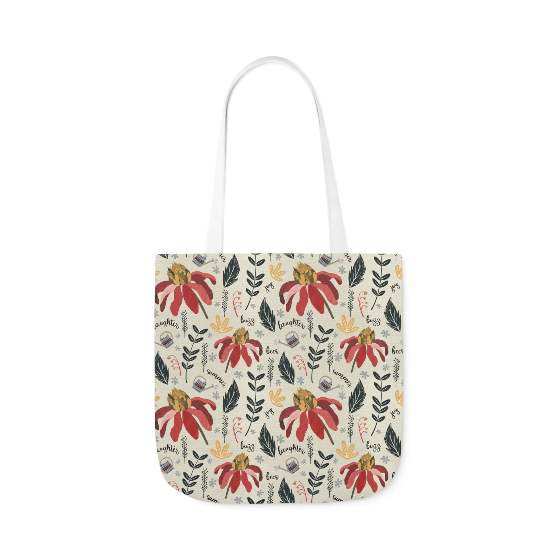 Summer Daze - Canvas Tote Bag with hand drawn artwork - Solei Designs