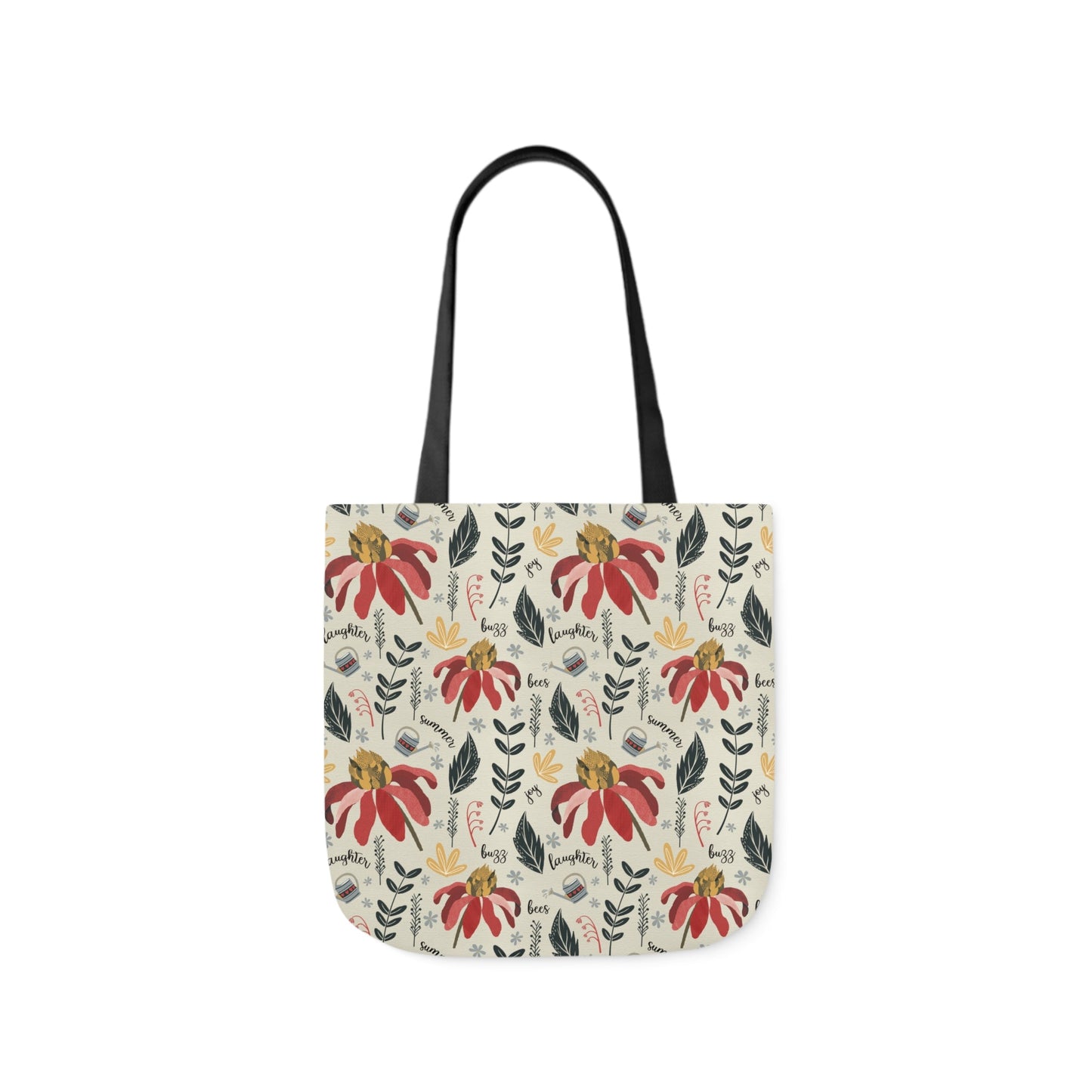 Summer Daze - Canvas Tote Bag with hand drawn artwork - Solei Designs