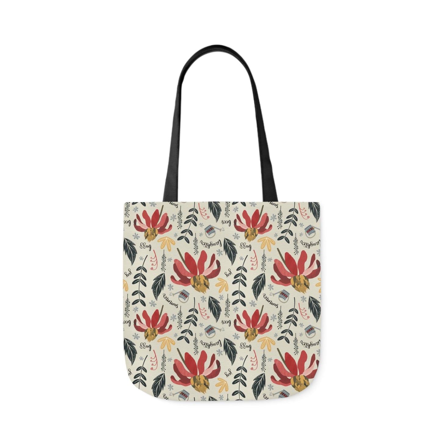 Summer Daze - Canvas Tote Bag with hand drawn artwork - Solei Designs