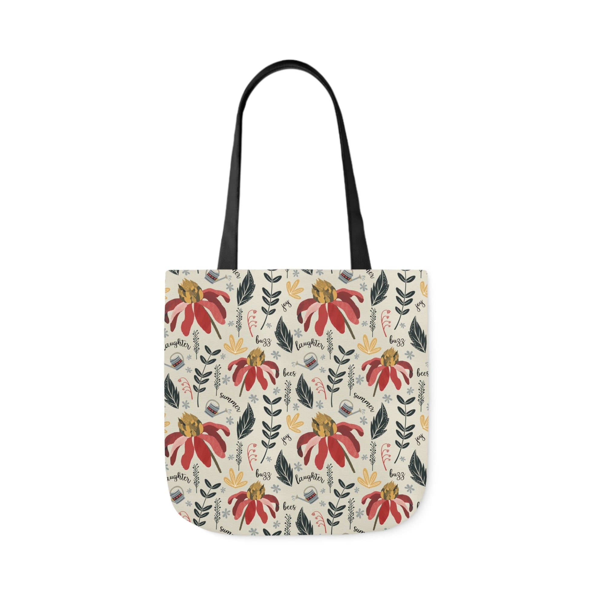 Summer Daze - Canvas Tote Bag with hand drawn artwork - Solei Designs