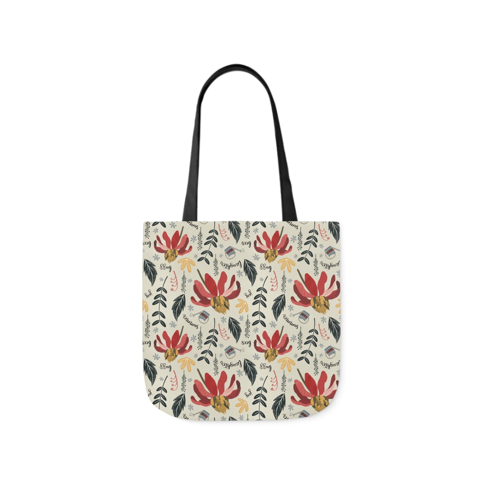 Summer Daze - Canvas Tote Bag with hand drawn artwork - Solei Designs