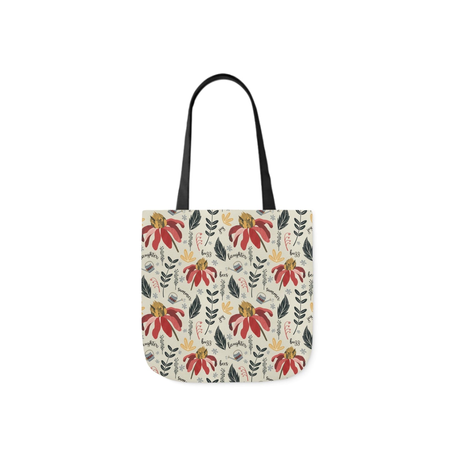 Summer Daze - Canvas Tote Bag with hand drawn artwork - Solei Designs