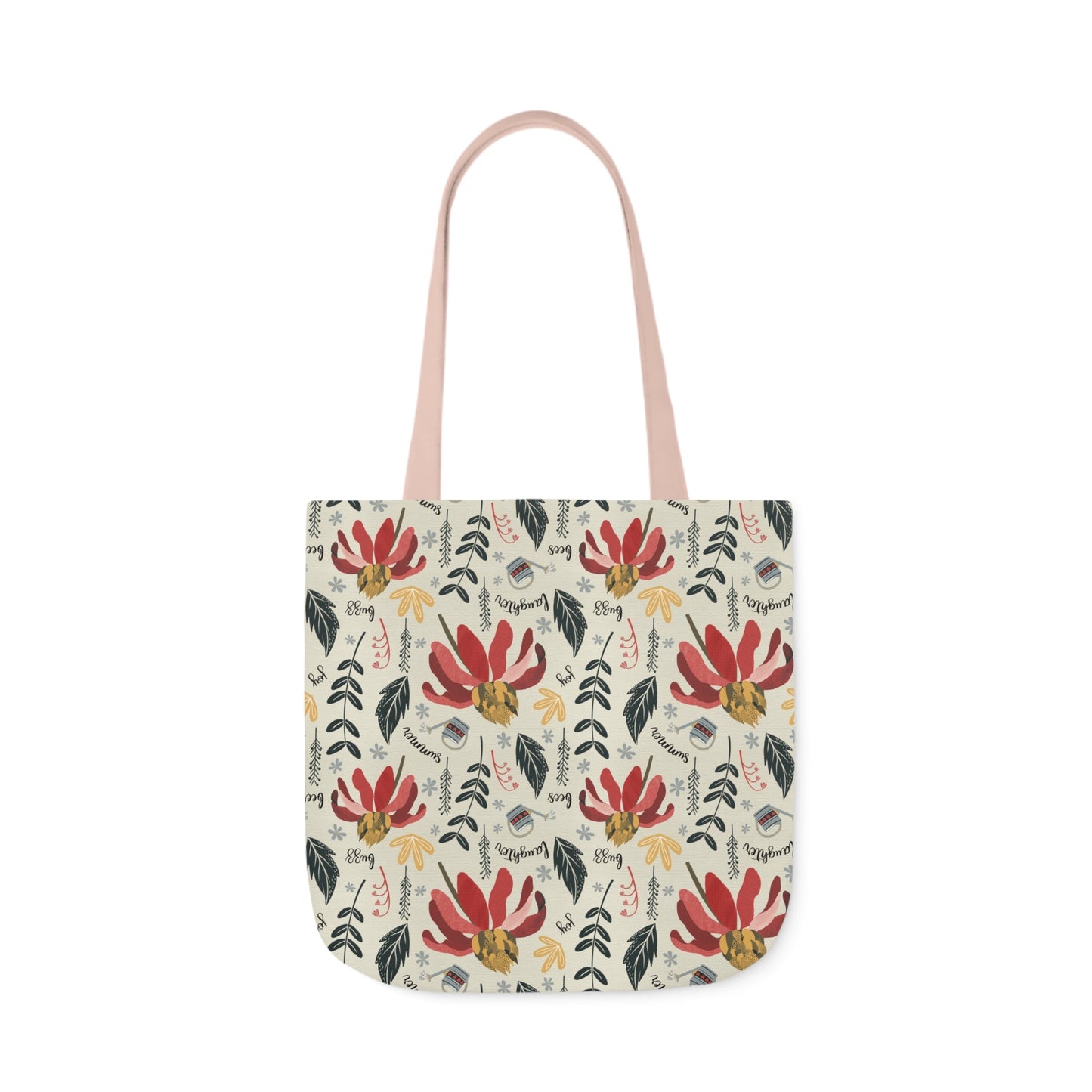 Summer Daze - Canvas Tote Bag with hand drawn artwork - Solei Designs