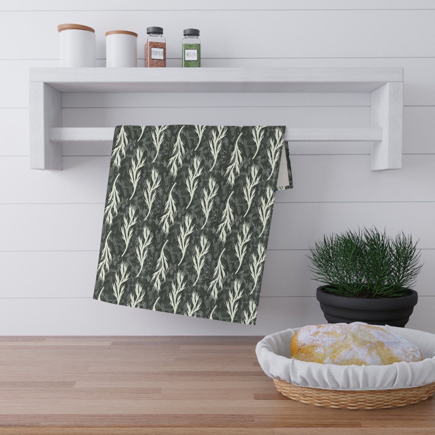 Wattle Dreaming design - Kitchen Tea Towel - Solei Designs