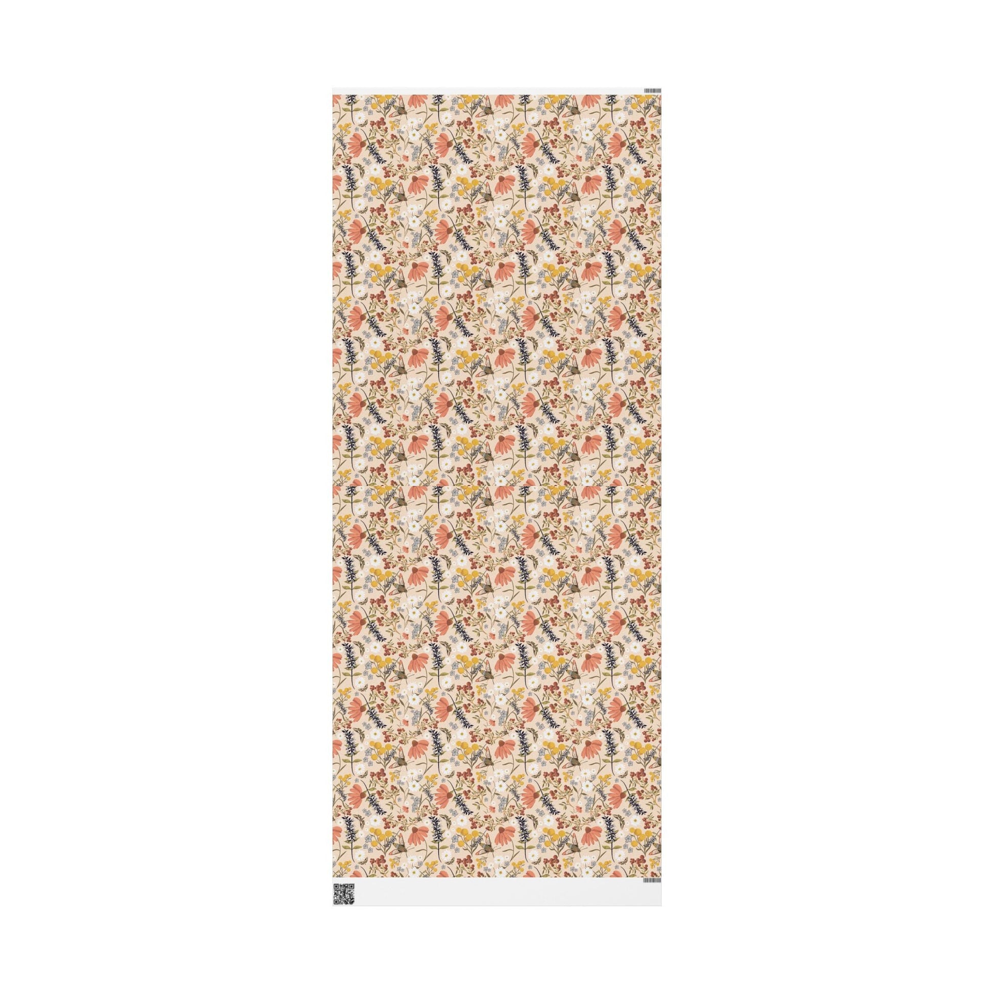 Whimsical Wildflower custom designed Wrapping Paper for Special Occasions - Solei Designs