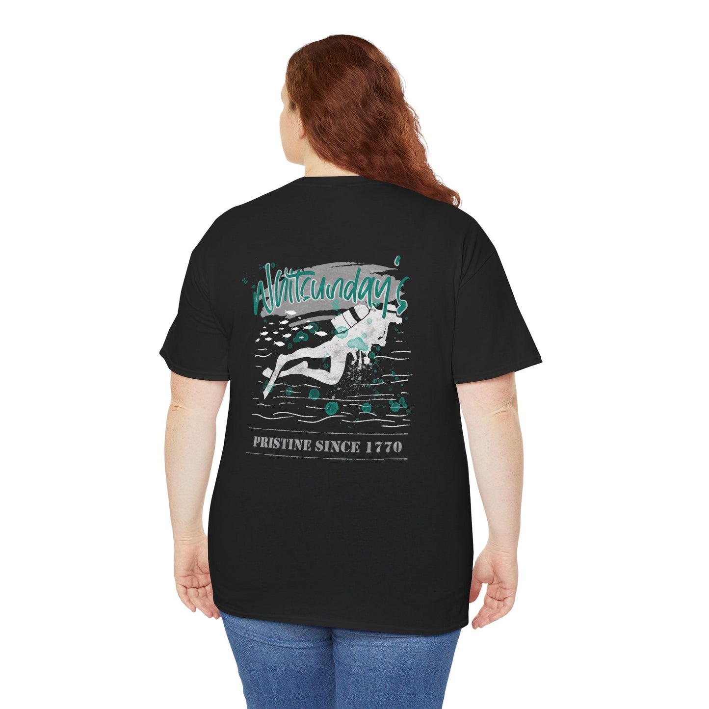 Whitsunday Diving T Shirt - custom designed Australian souvenir t shirt - Solei Designs