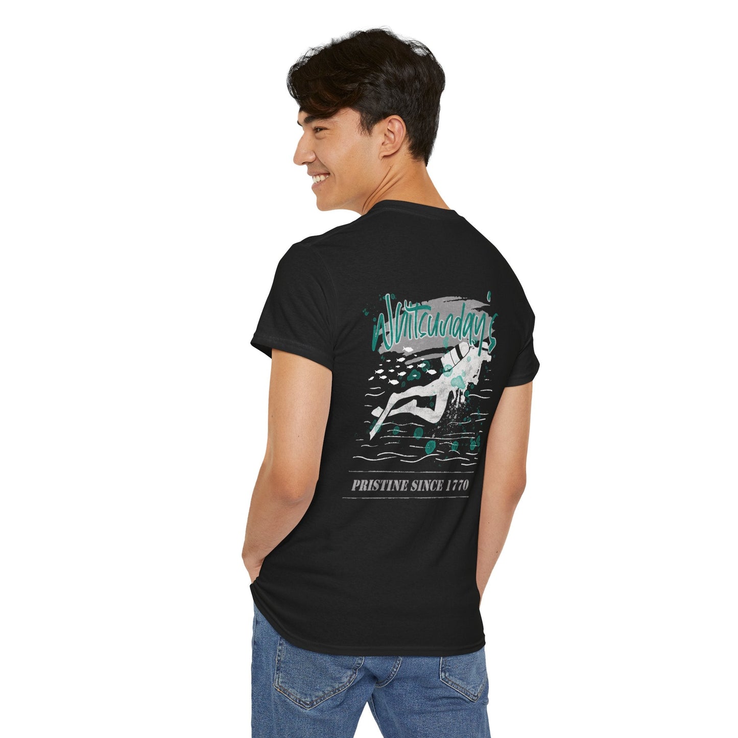 Whitsunday Diving T Shirt - custom designed Australian souvenir t shirt - Solei Designs