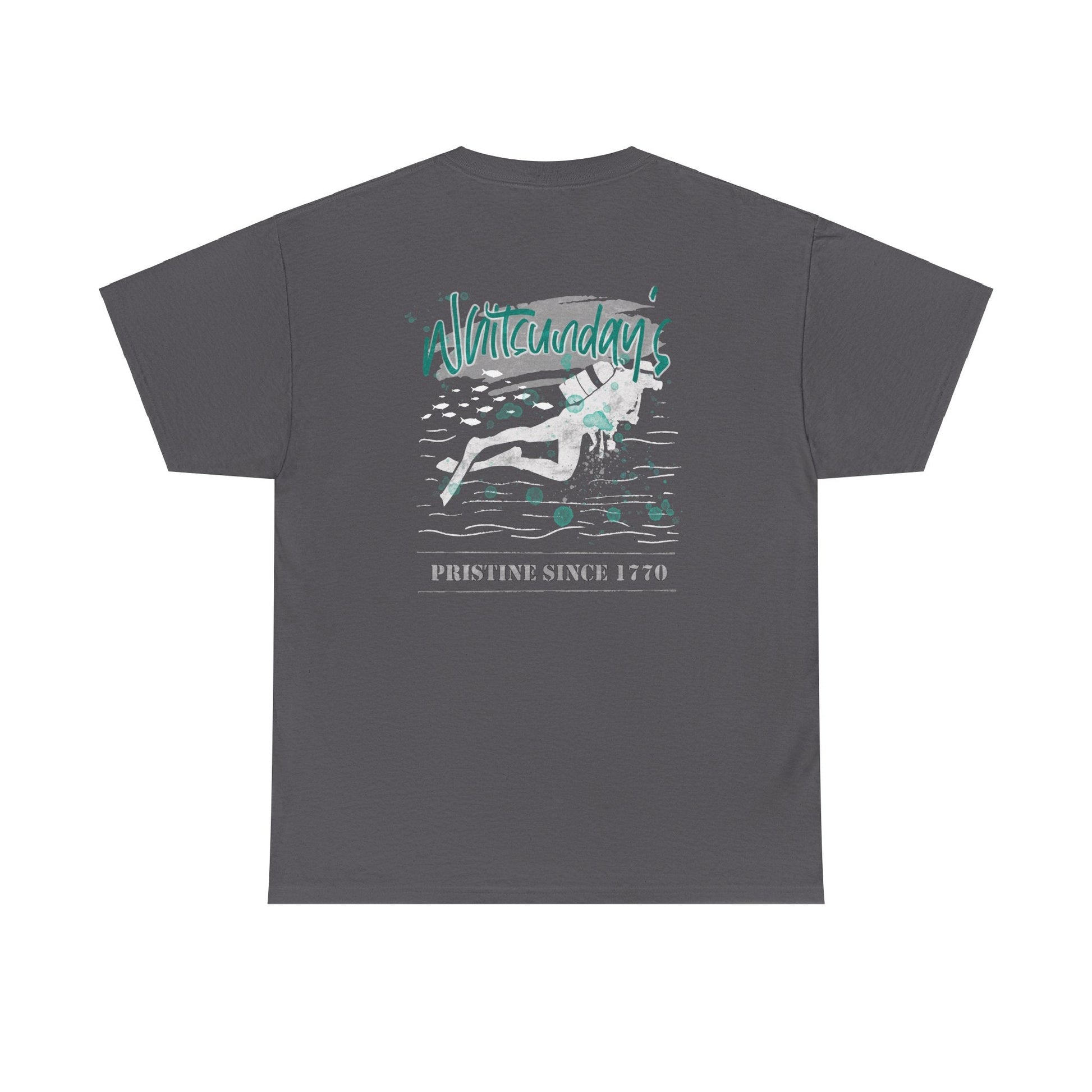 Whitsunday Diving T Shirt - custom designed Australian souvenir t shirt - Solei Designs