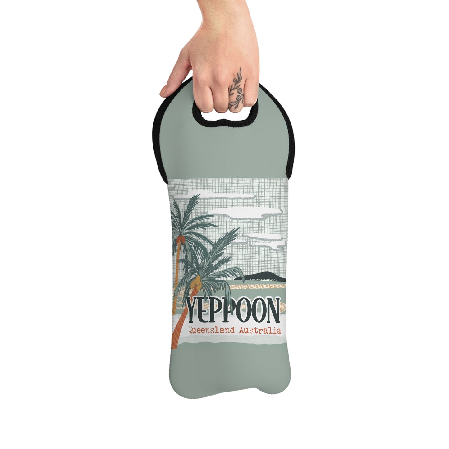 Wine Tote Bag - Yeppoon Souvenir - Solei Designs