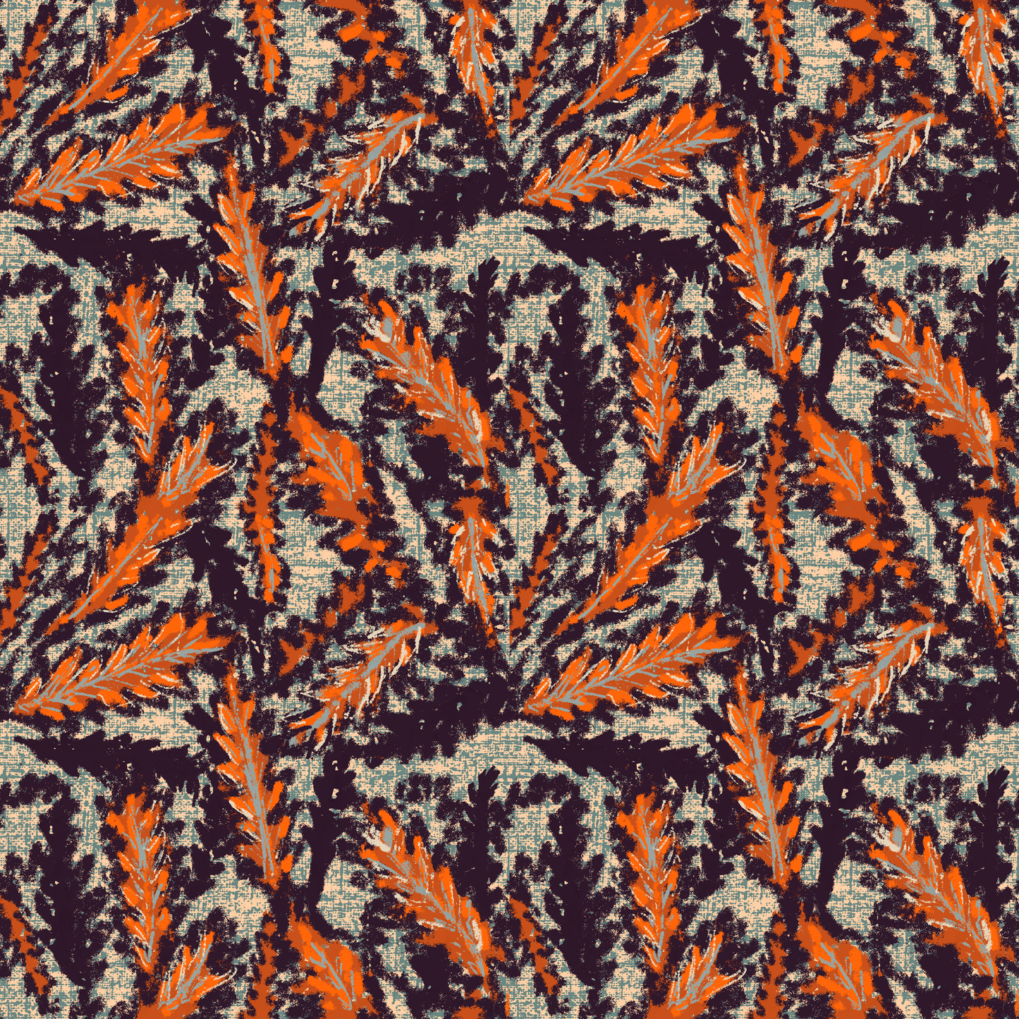 Australian Honey Eaters - Hand Drawn Seamless Pattern Collection - Solei Designs