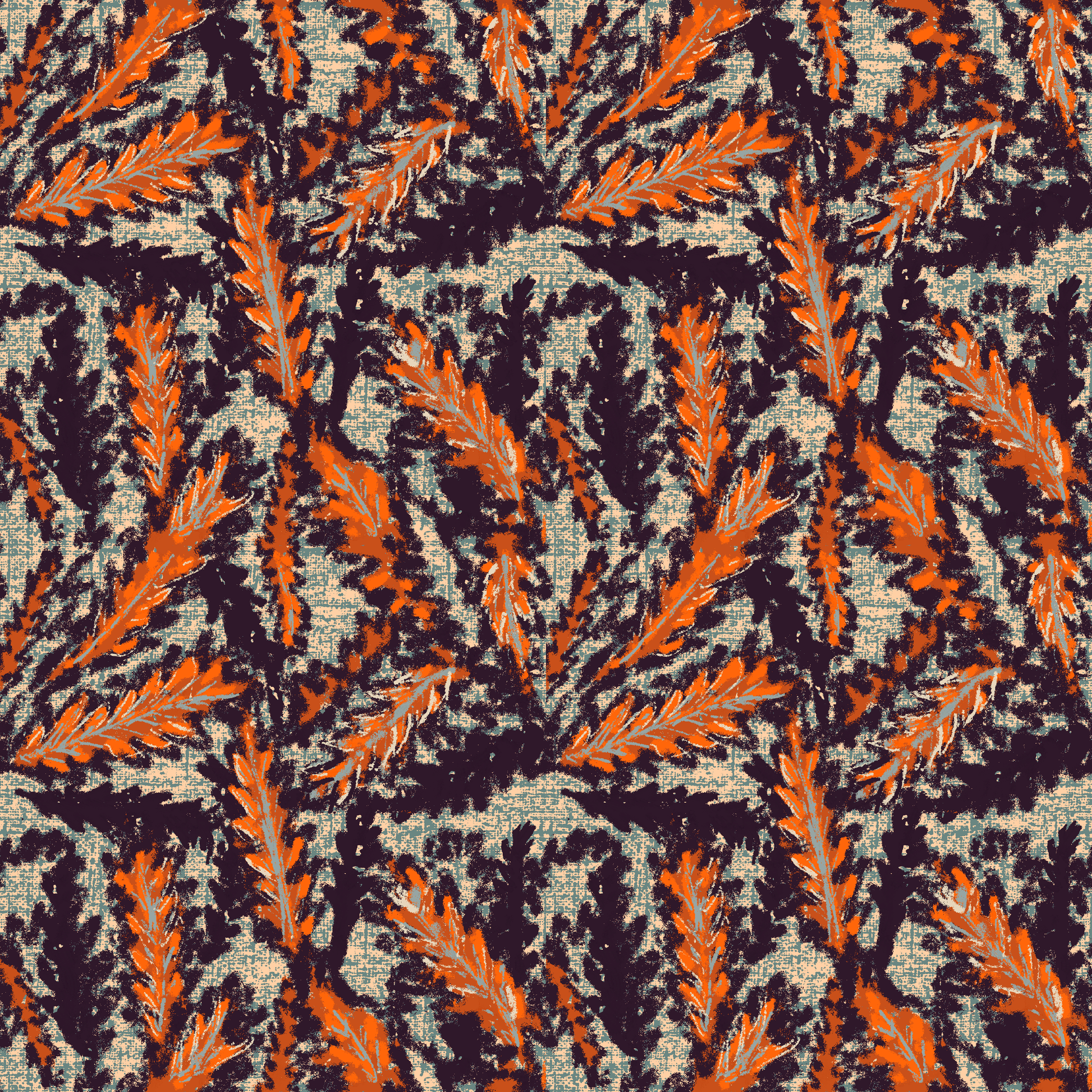 Australian Honey Eaters - Hand Drawn Seamless Pattern Collection - Solei Designs