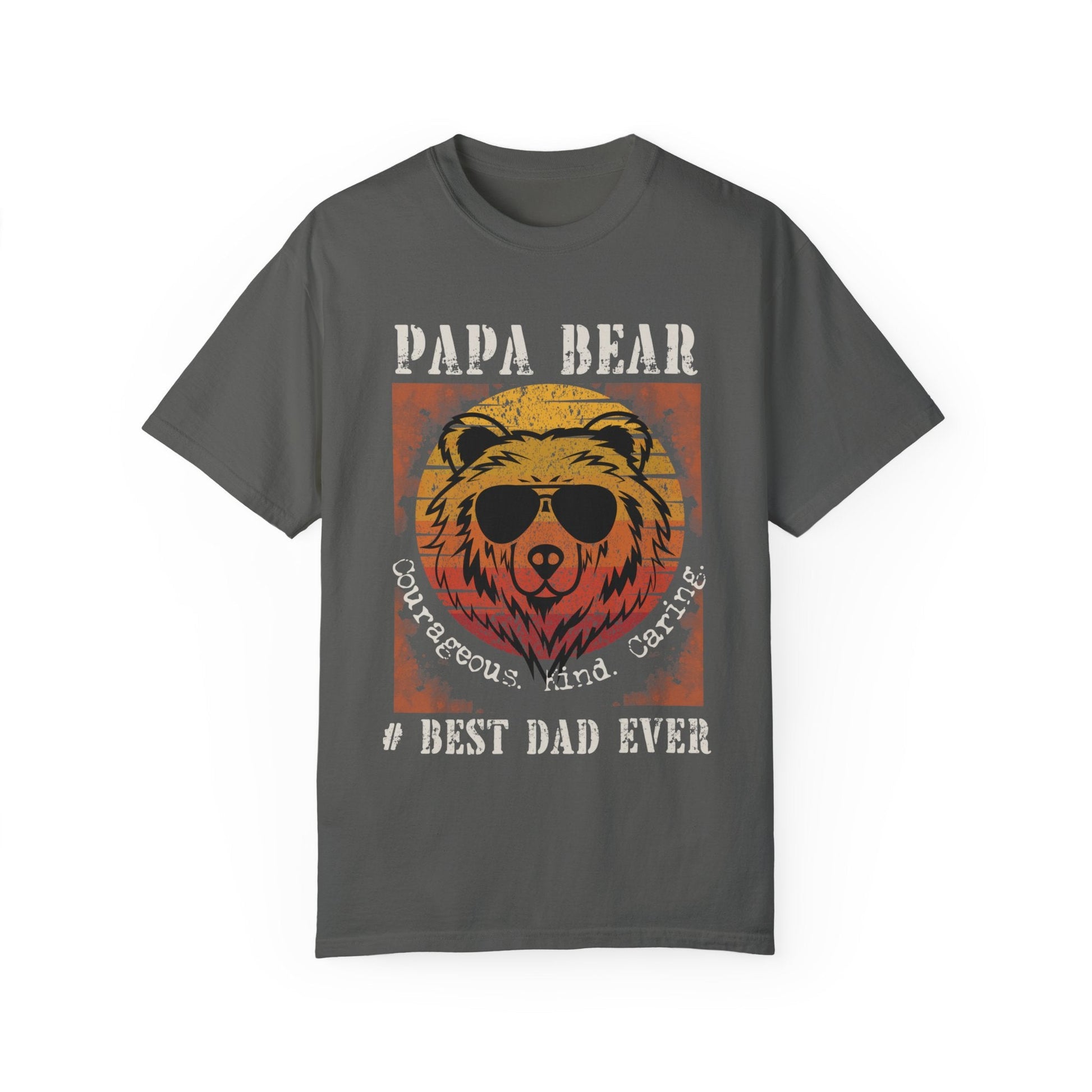 Best Dad Ever, Fathers Day t shirt, Pappa Bear graphic tee - Solei Designs