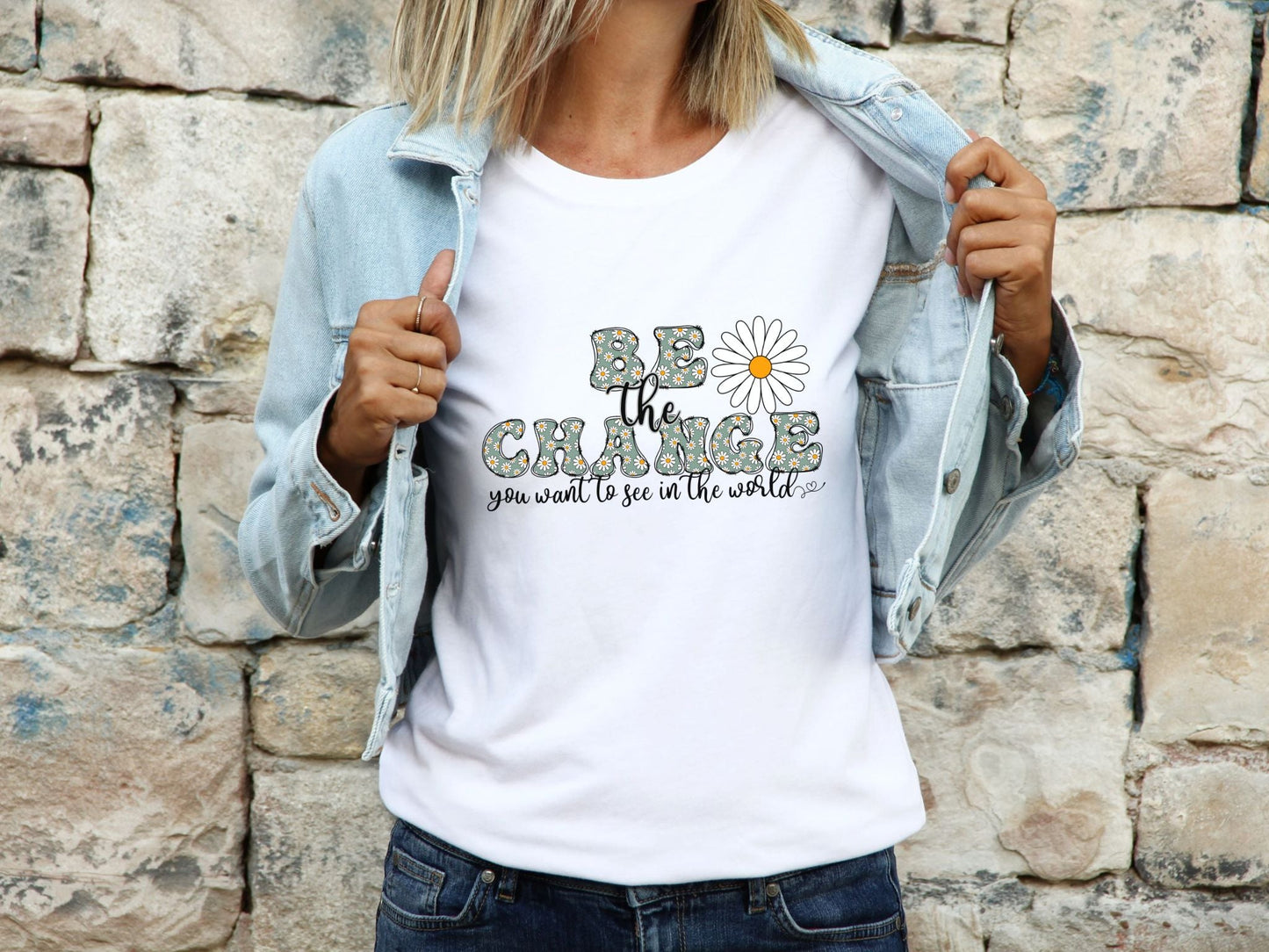 Cottagecore t shirt, gift for cottagecore art lovers, flowers, daisies, floral, inspirational t shirt, boho, vintage, hippie, gift for her - Solei Designs