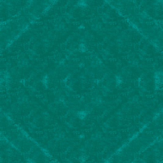 Deep teal green mosaic - Cheerful florals collection - Solei Designs