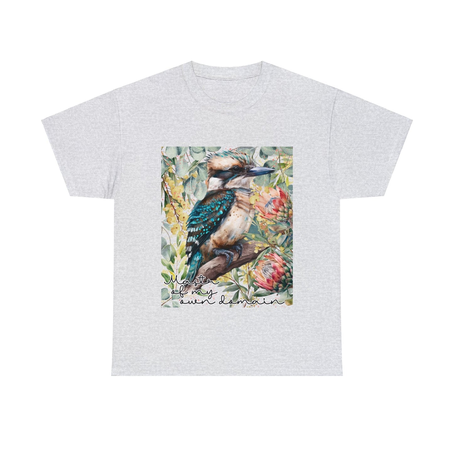 Kookaburra Kingfisher T Shirt, Made In Australia, Australian Birds, Australian native wildlife - Solei Designs