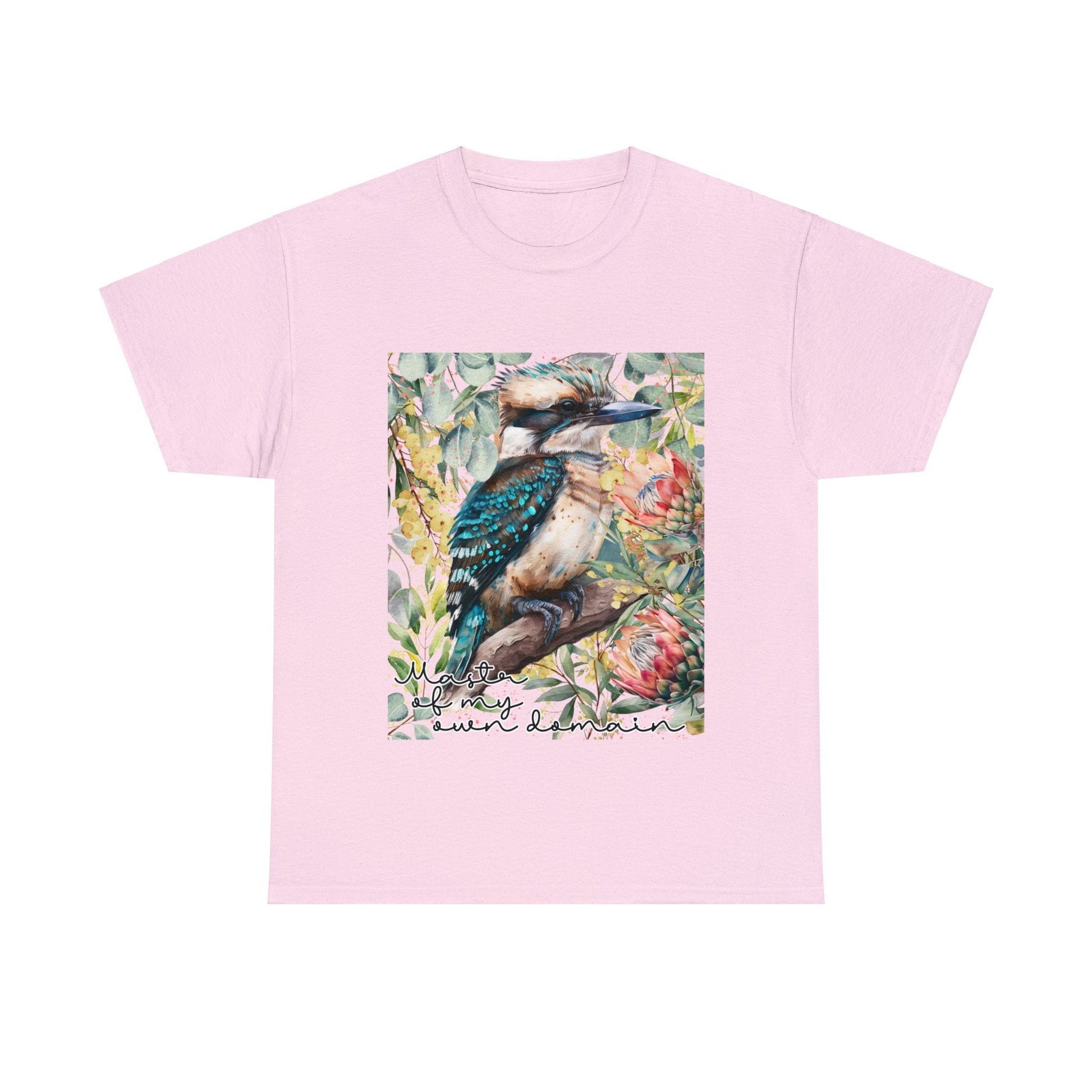 Kookaburra Kingfisher T Shirt, Made In Australia, Australian Birds, Australian native wildlife - Solei Designs