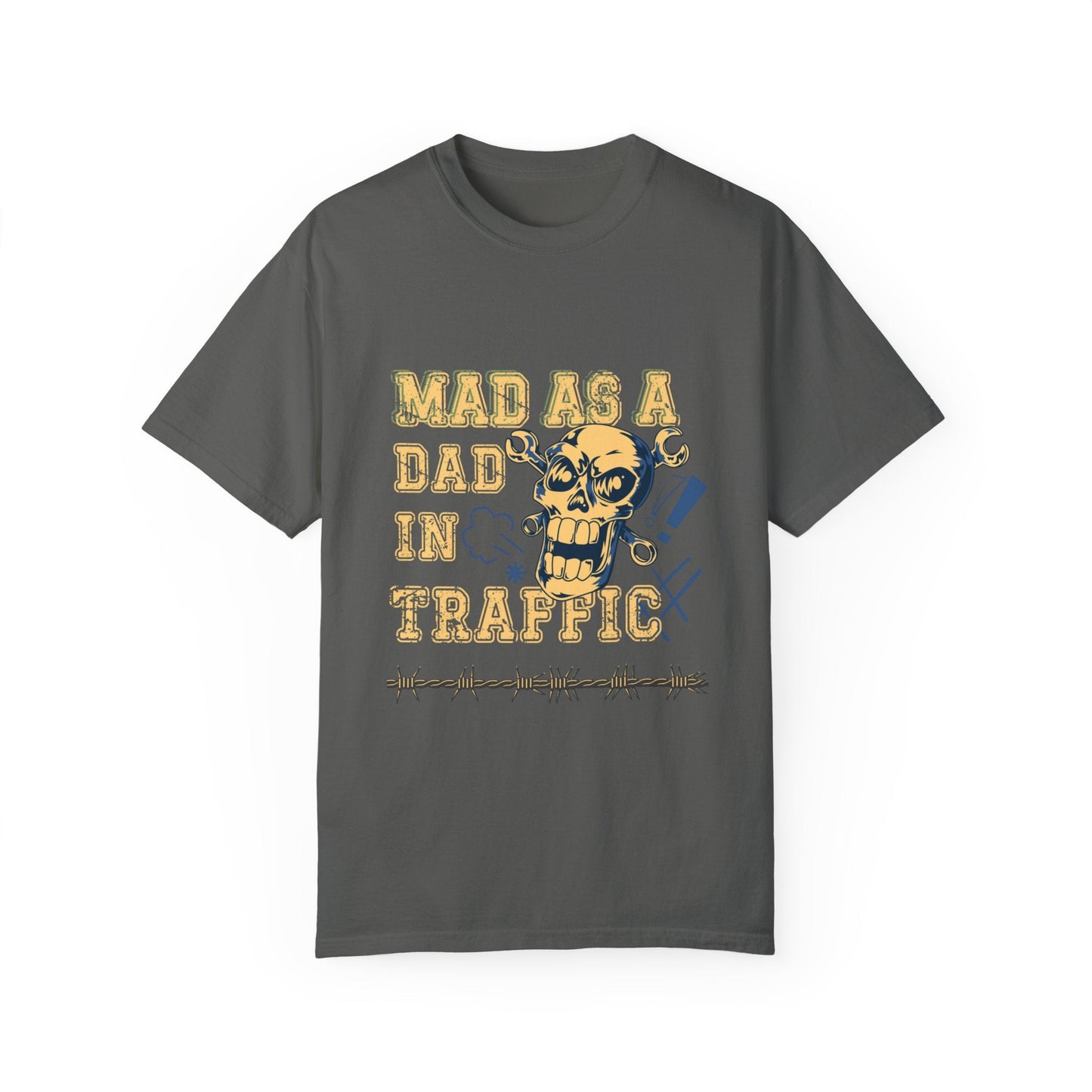 Mad as a Dad in traffic, funny men's t shirt slogan, fathers day gift ideas - Solei Designs