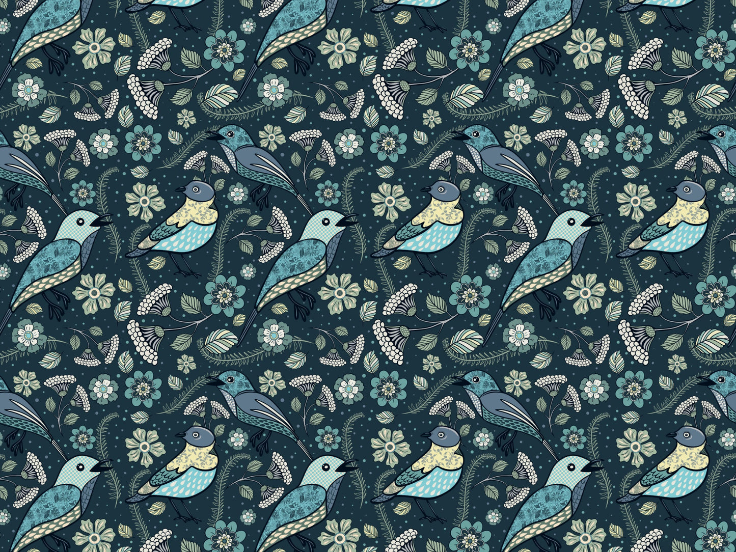 Patchwork Birds Collection - Solei Designs