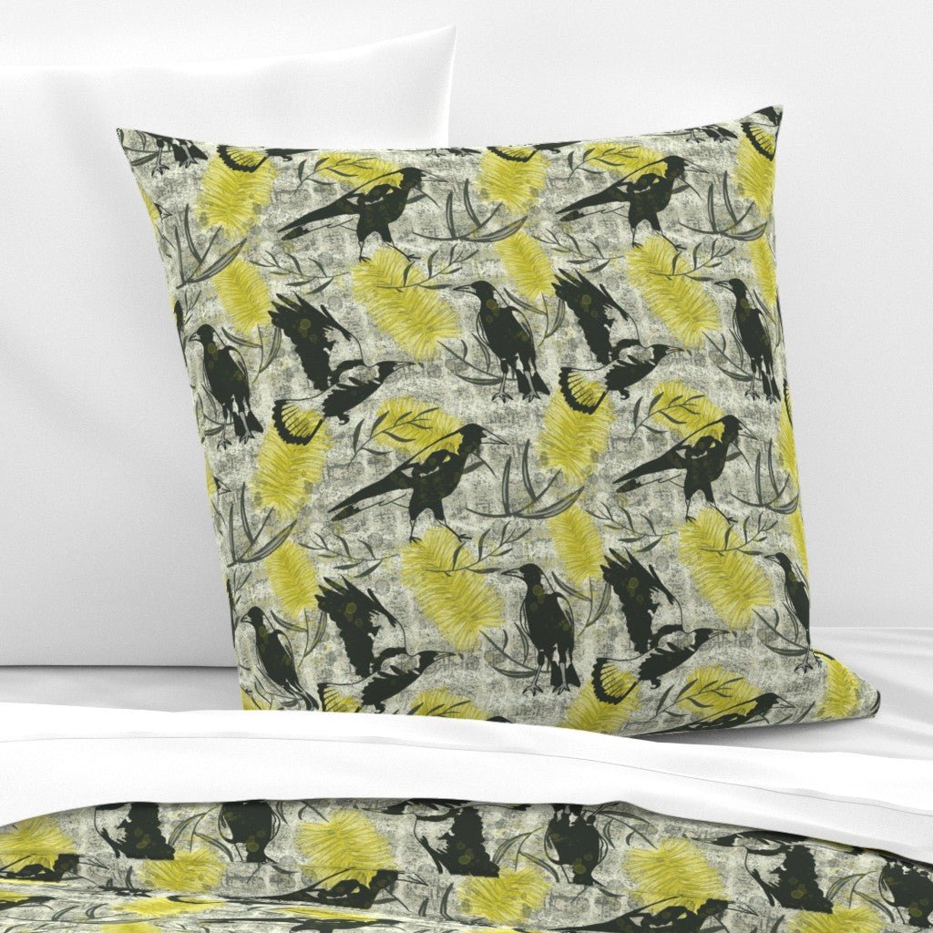 Wattle Dreaming Hand Drawn Seamless Pattern Collection - Solei Designs